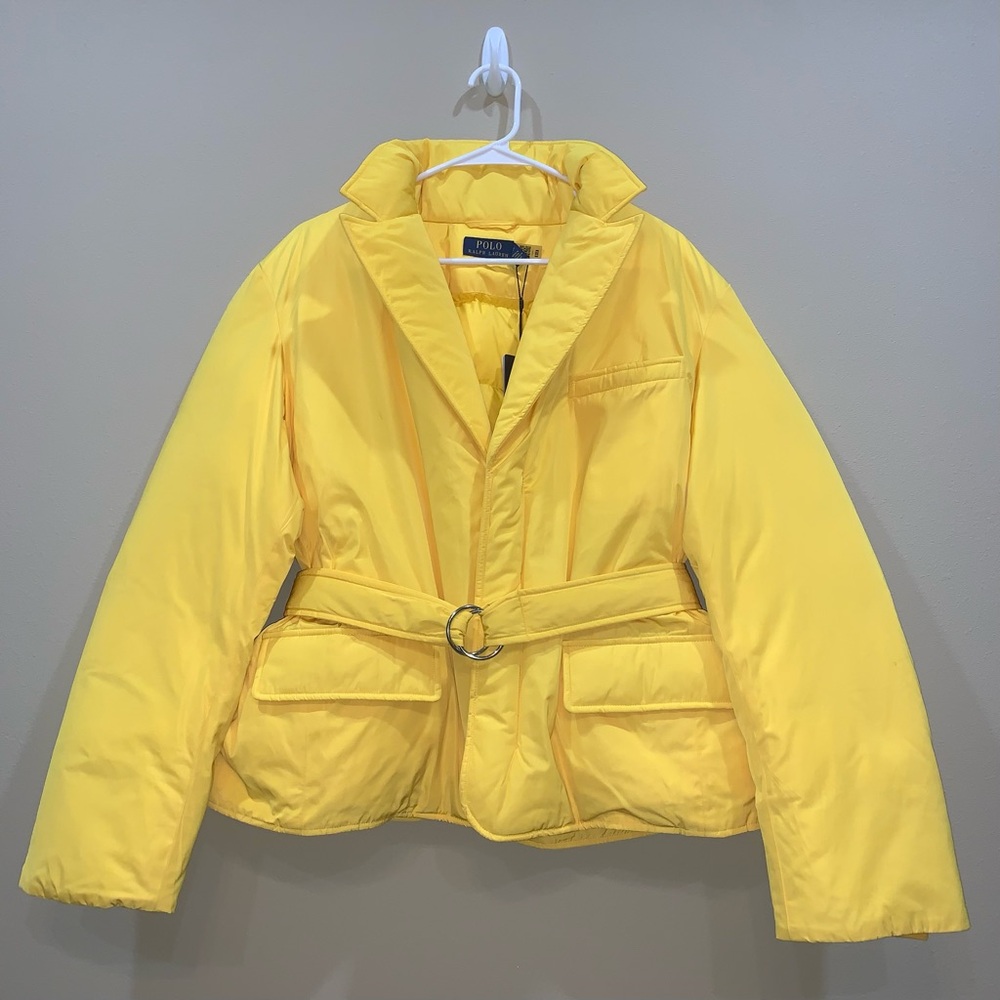 Polo Ralph Lauren Water-Repellent Belted Down Jacket-Size XL New